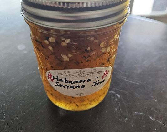 Serrano/Habenero/Jalapeño Jam