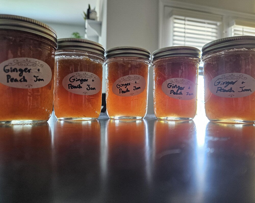 Ginger/Peach Jam